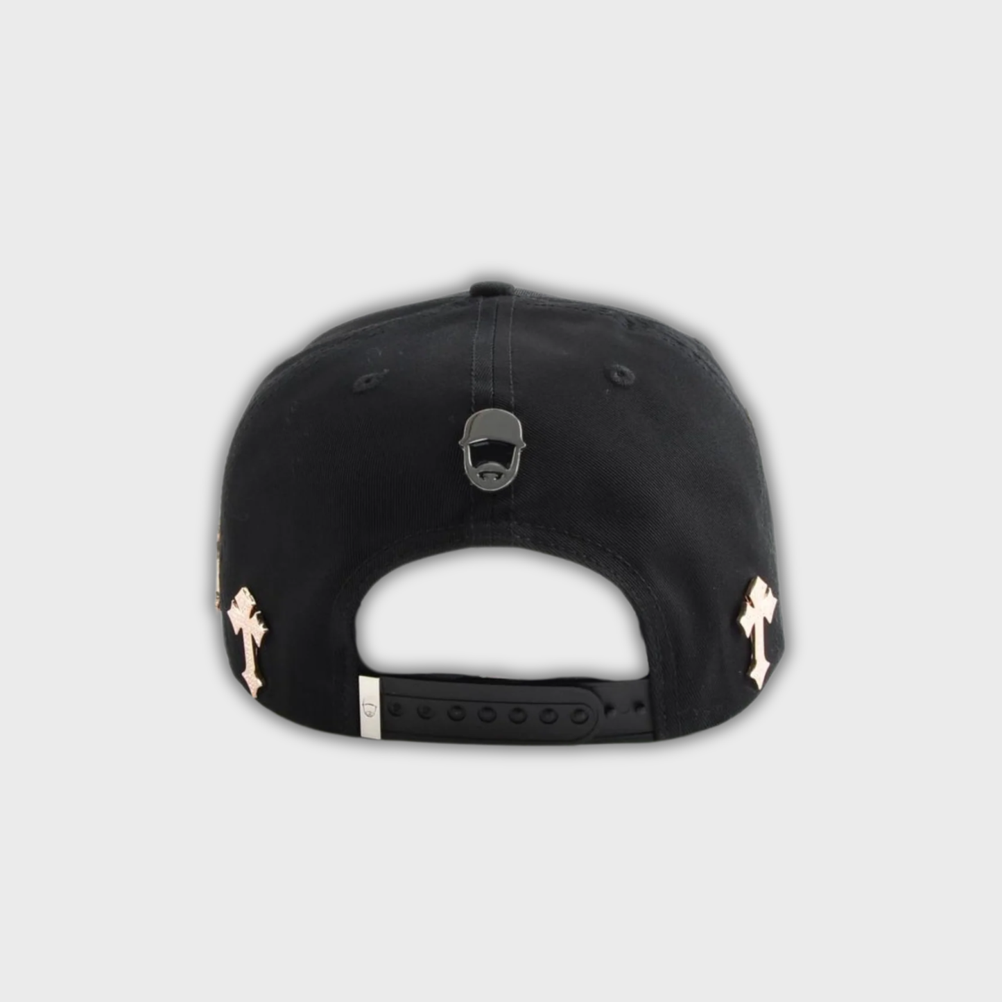 EL Barbas B CROSS 24k Rose Gold Hat