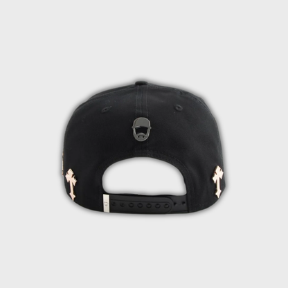 EL Barbas B CROSS 24k Rose Gold Hat